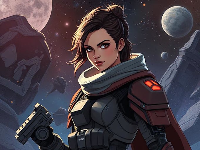 sci fi illustration and sci fi art