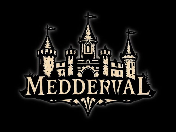 design medieval, fantasy, rpg gaming logo