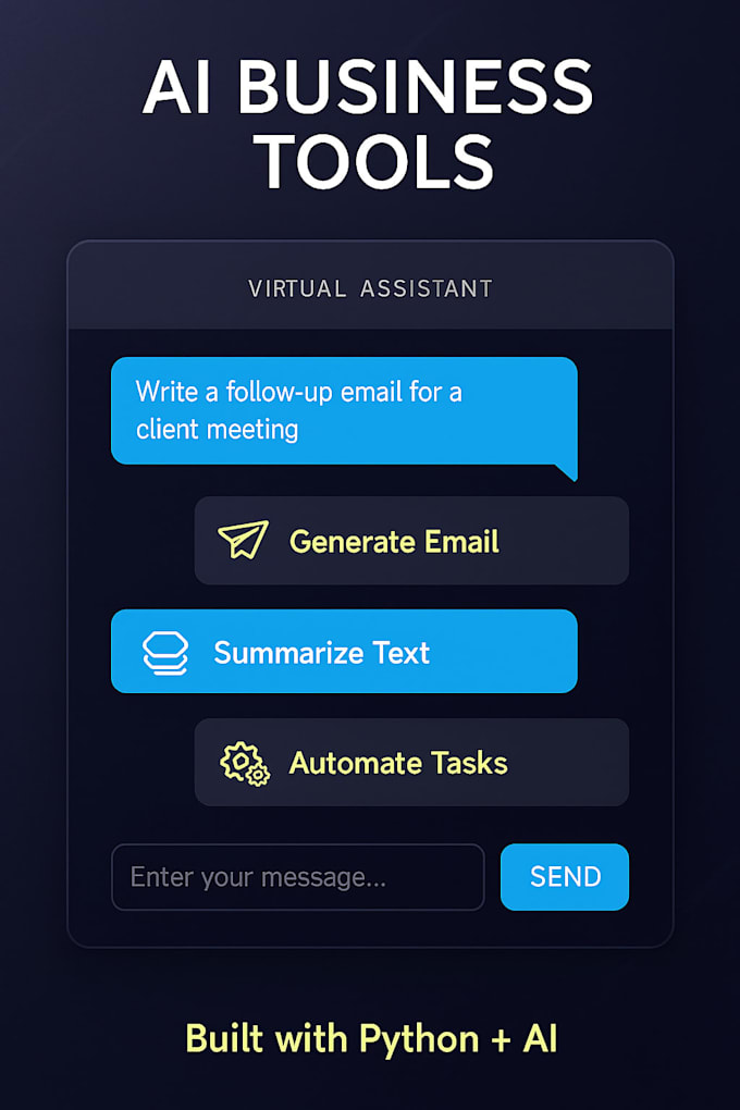 build smart ai powered python apps and tools