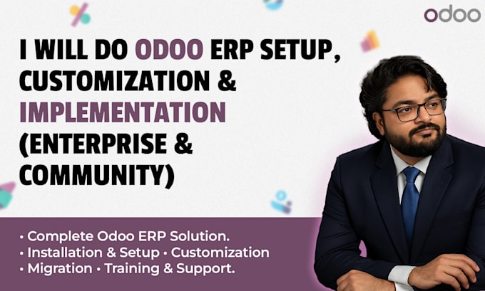 do odoo erp setup customization and implementation