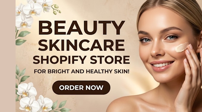 bulid skincare shopify store beauty website skin care shopify skin care website