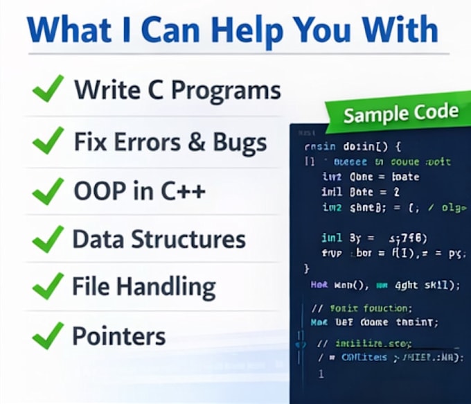build c cpp and python assignments and projects