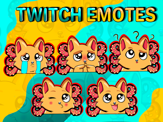 create fun and cute twitch emotes