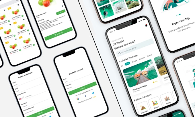 be expert flutter developer for ios and android mobile app
