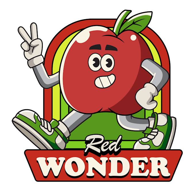 create awesome dietician logo with hand drawn illustration
