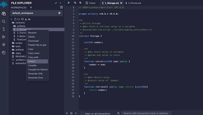 deploy, audit and develop smart contract on ethereum,bsc, polygon, erc20, tron