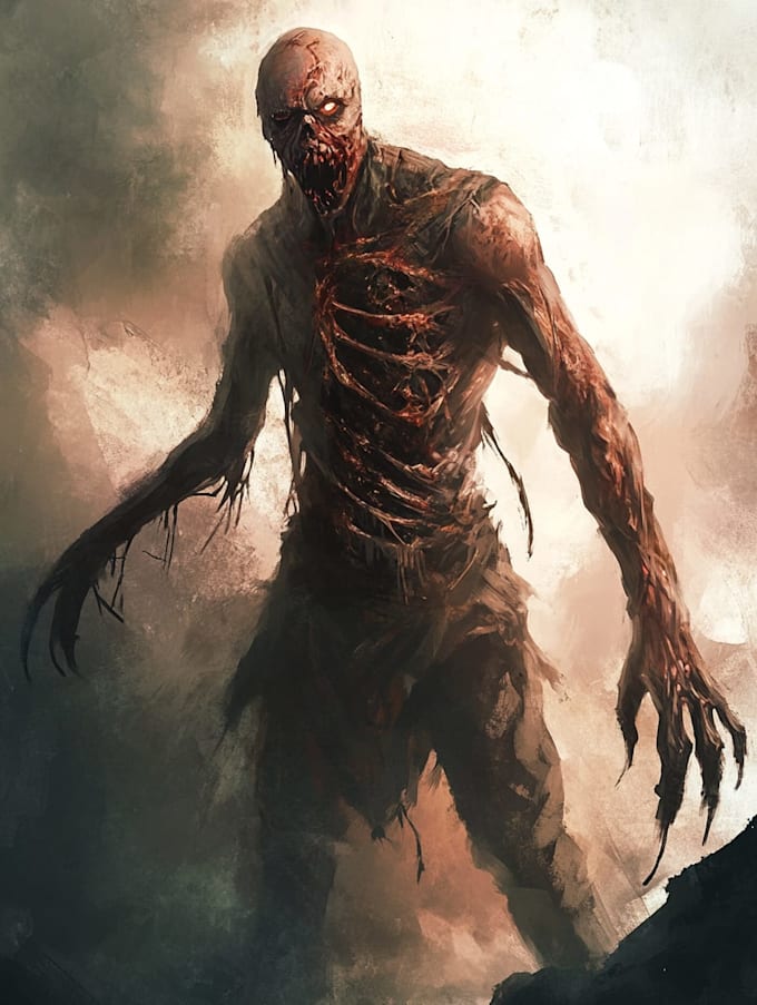create images for characters in horror