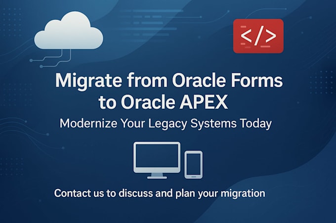 migrate oracle forms to oracle apex with zero data loss