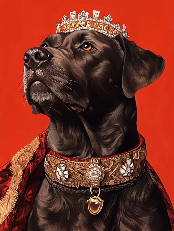 draw illustration pet portrait vector art