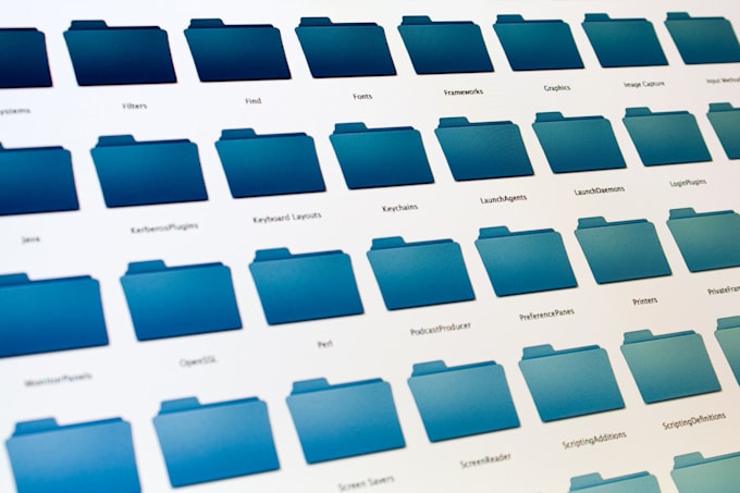 organize your files and photos neatly