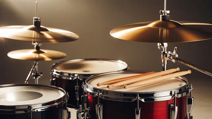 record professional drum and percussion tracks for your song
