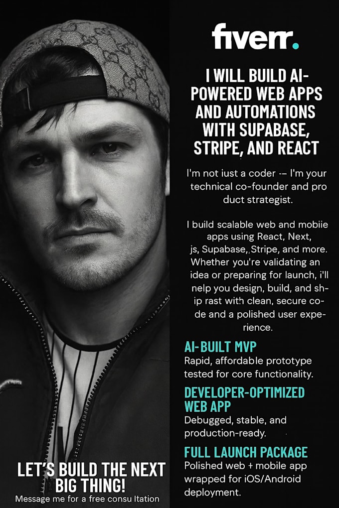 develop your custom web app or mobile app from idea to launch