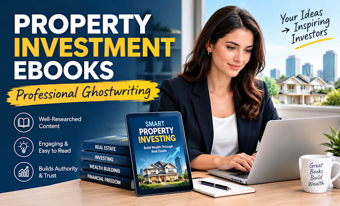 ghostwrite property investment ebooks for aspiring investors