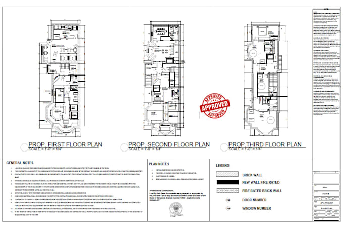 Draft architectural plans, structural drawings in autocad, draftsman by ...