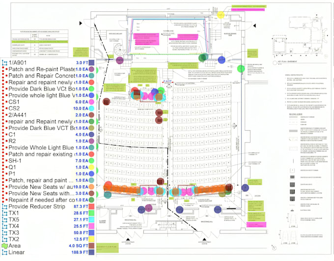 do construction estimate, material takeoff, and quantity takeoff