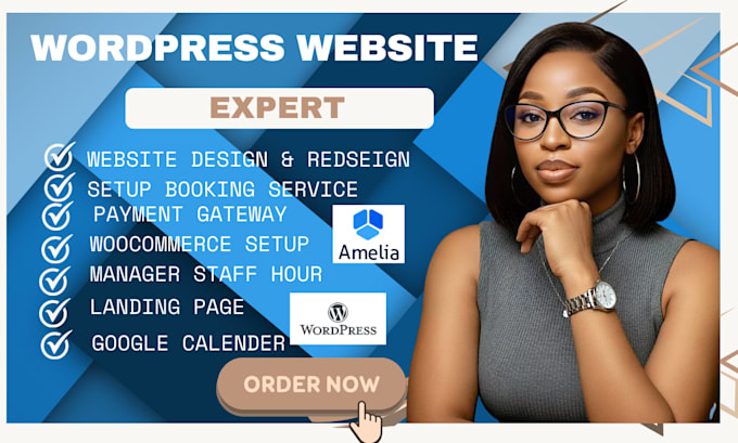 book wix author website cleaning service wordpress booking website amelia plugin