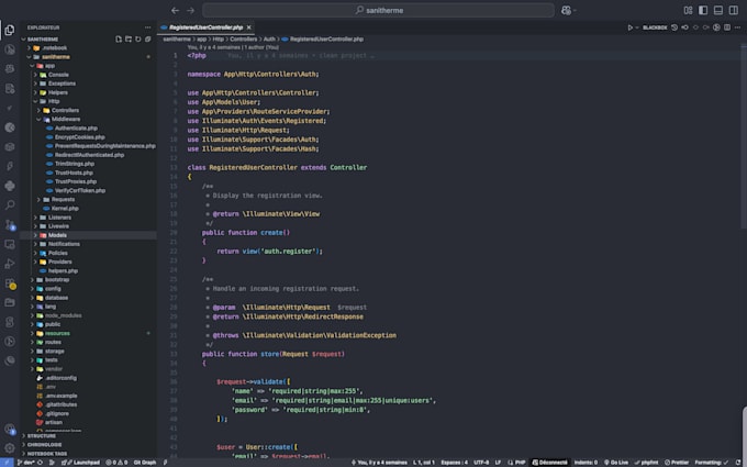 help you review your backend laravel code