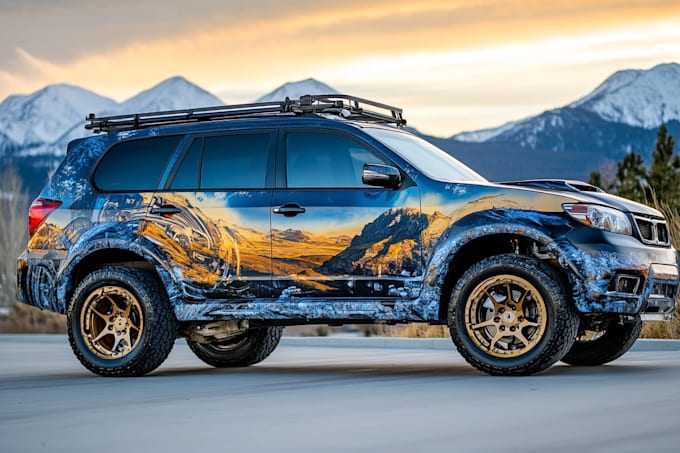 wrap design racing car wrap, car wrap design