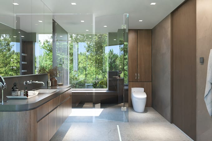 render photorealistic 3d interior images