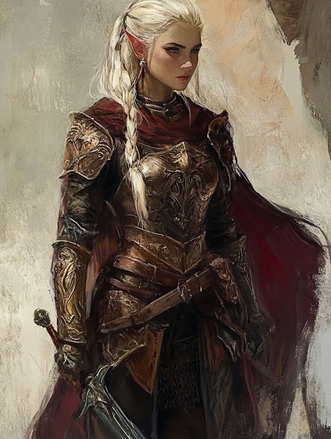 dnd character art and dnd character