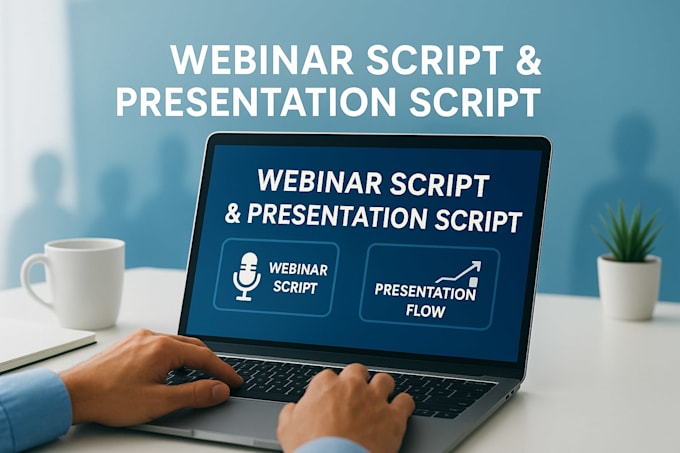 write powerful webinar script and presentation slides that convert fast