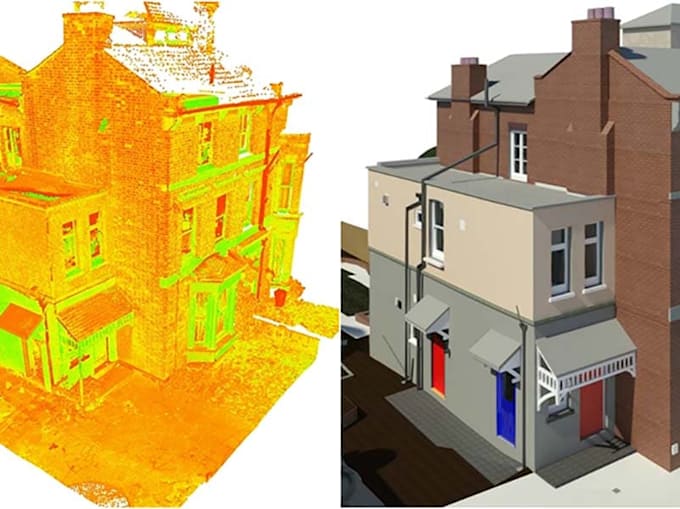 convert point cloud to 3d bim model, matterport, scan to bim