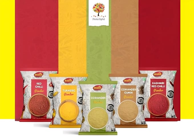do pouch bag mockup print retail packaging carton box can design, cosmetic label