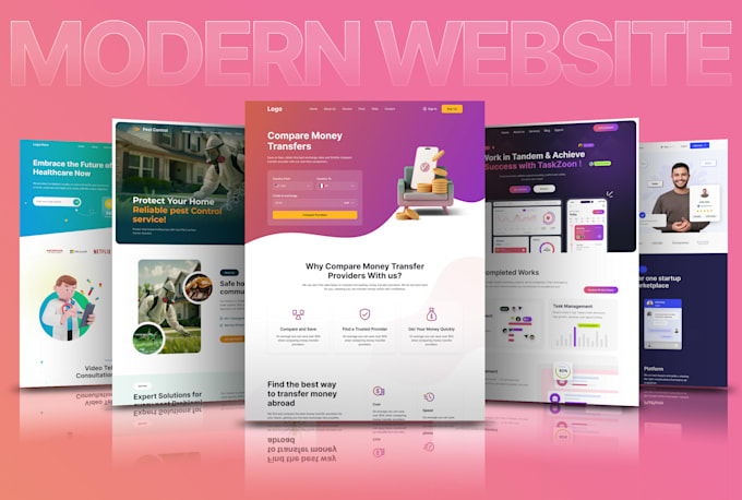 design or develop modern framer or webflow website or do figma to framer website