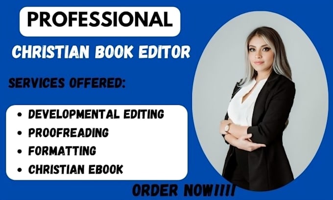 do christian book editing proofreading devotional book as a developmental editor