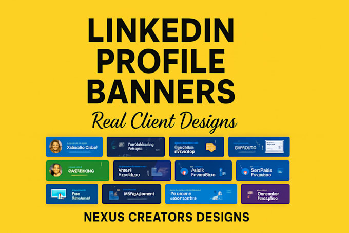 Design linkedin banner for your business page or profile by ...