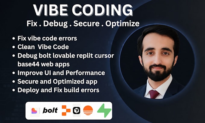 fix vibe code errors, bugs, api integration, cleanup lovable cursor antigravity