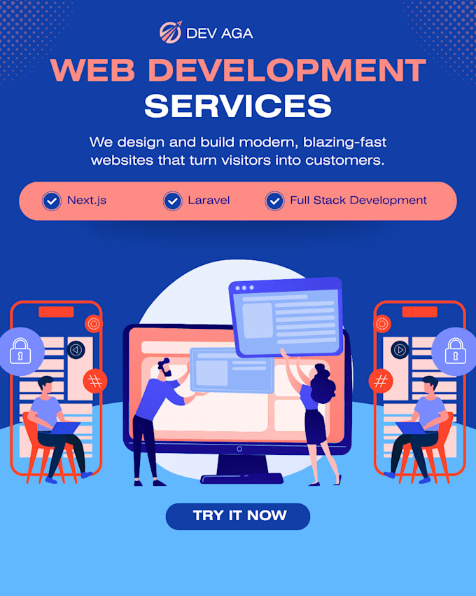 do website design and website development