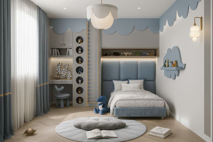 design kids room, nursery, toddler and playroom