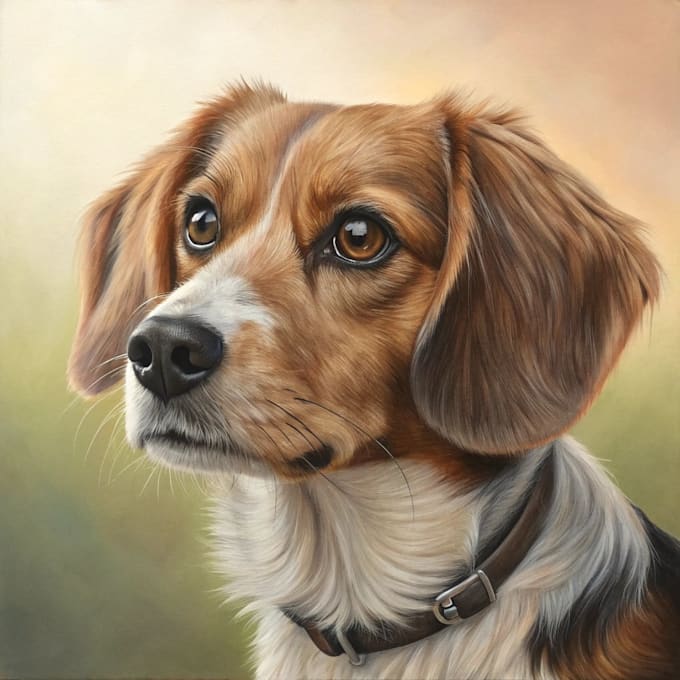 paint stunning pet portrait