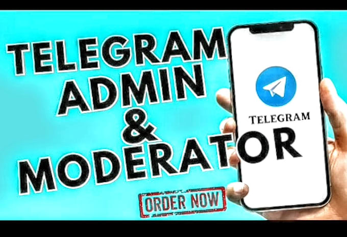 be your crypto telegram community manager or moderator