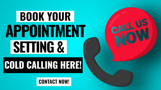 book qualified appointments through cold calling