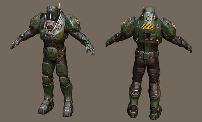create 3d armor, cosplay design, 3d helmet, wearable armor for game and printing