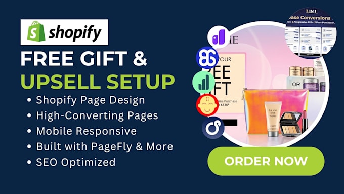 setup shopify free gift upsell bogos qikify koala monk upsellio moon easygift