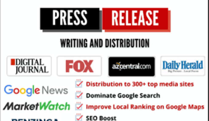 write an amazing press release writing press distribution