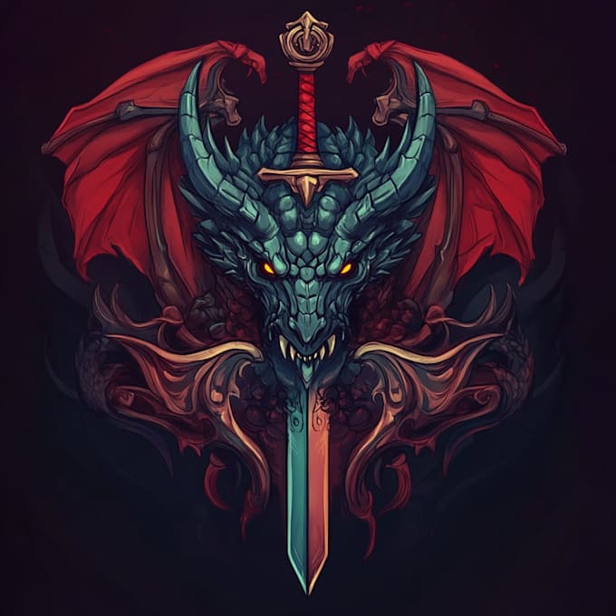 do fantasy game logo