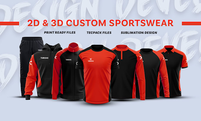 design custom jersey or uniform design sublimation