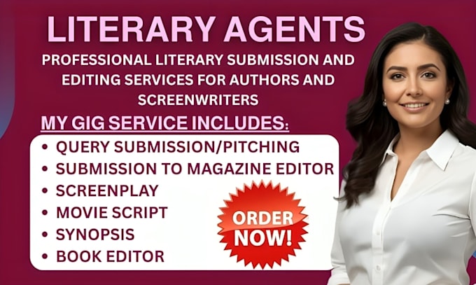 do verified literary agent research for fiction and nonfiction authors