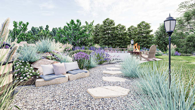 design a sustainable garden
