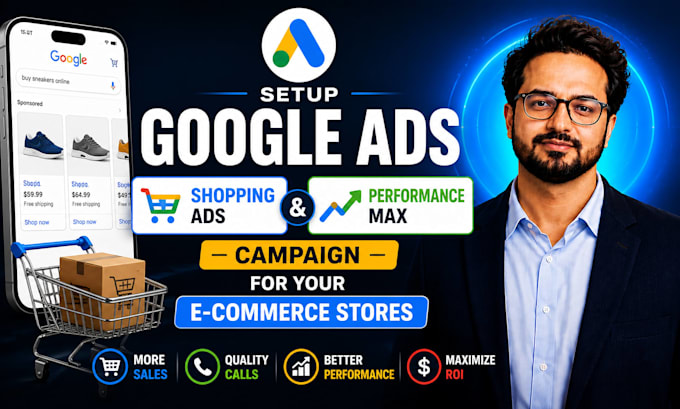 setup google shopping ads and performance max campaign for your ecommerce stores
