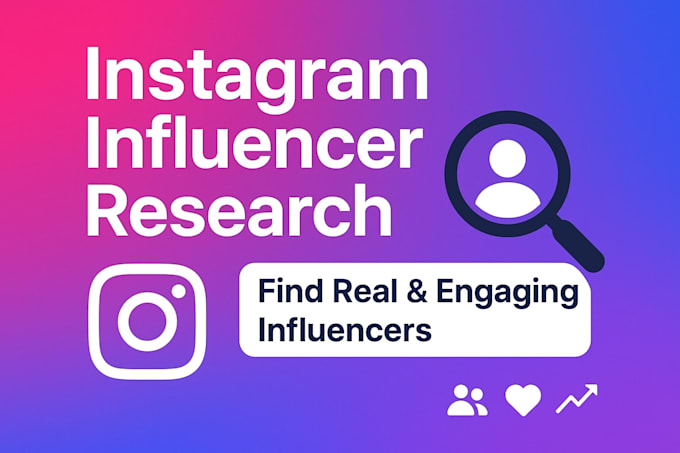 instagram influencer research for your niche