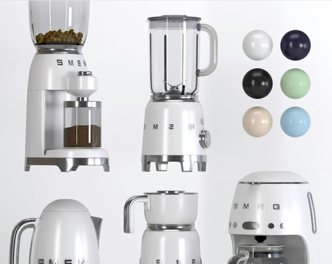create quality home appliances,3d kitchen equipments,3d render,electronic gadget