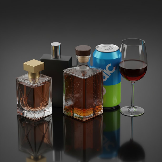 do 3d product modeling and high quality 3d rendering
