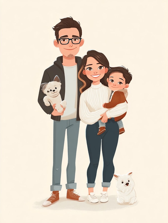 create a disney cartoon illustration