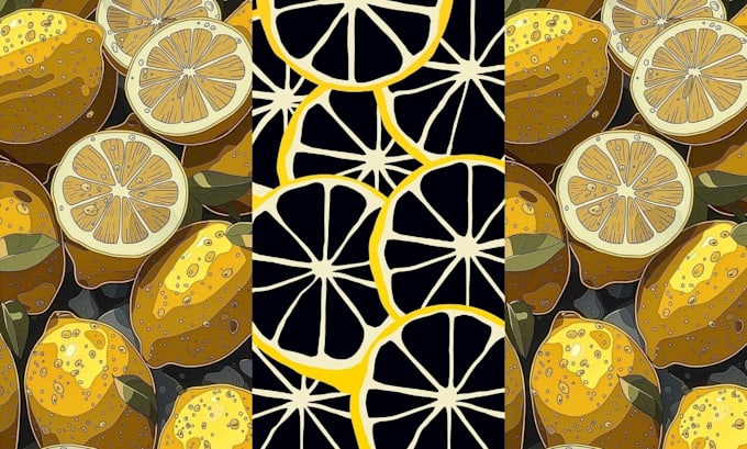 create your own food pop art design