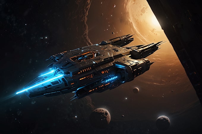 make a spaceships and sci fi vehicles